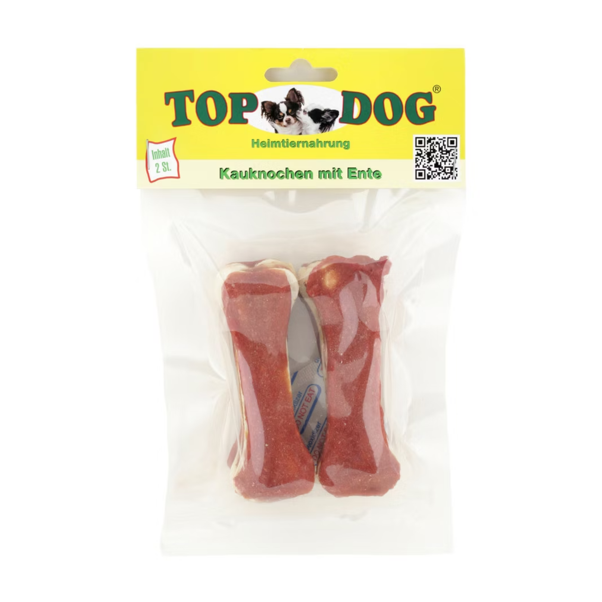 Top Dog Kauknochen mit Ente 2ST