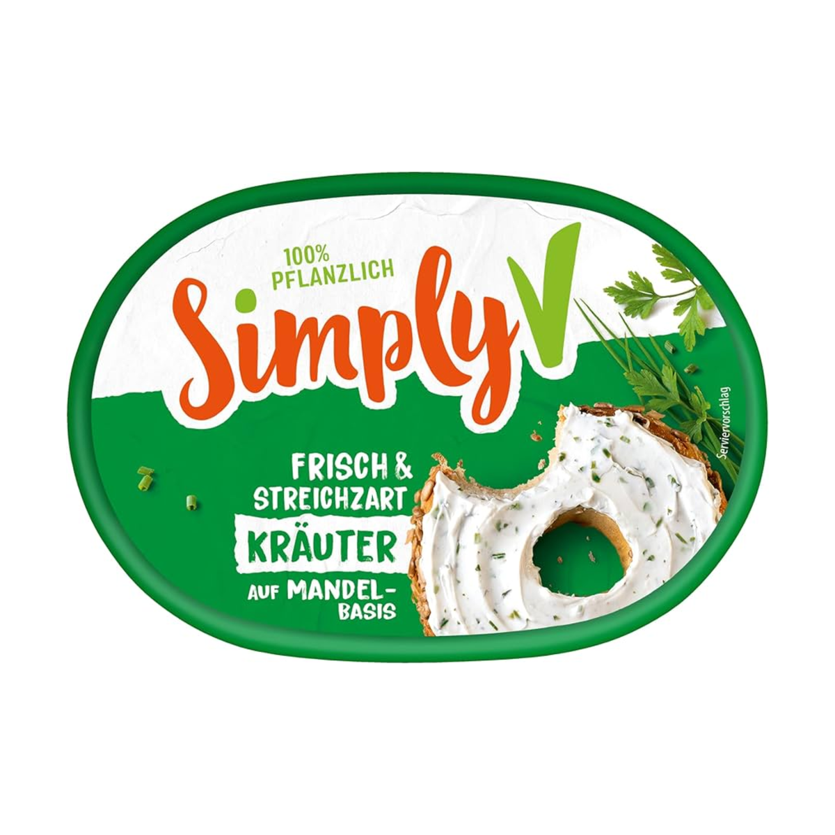 Simply V Veganer Streichgenuss Kräuter 150g