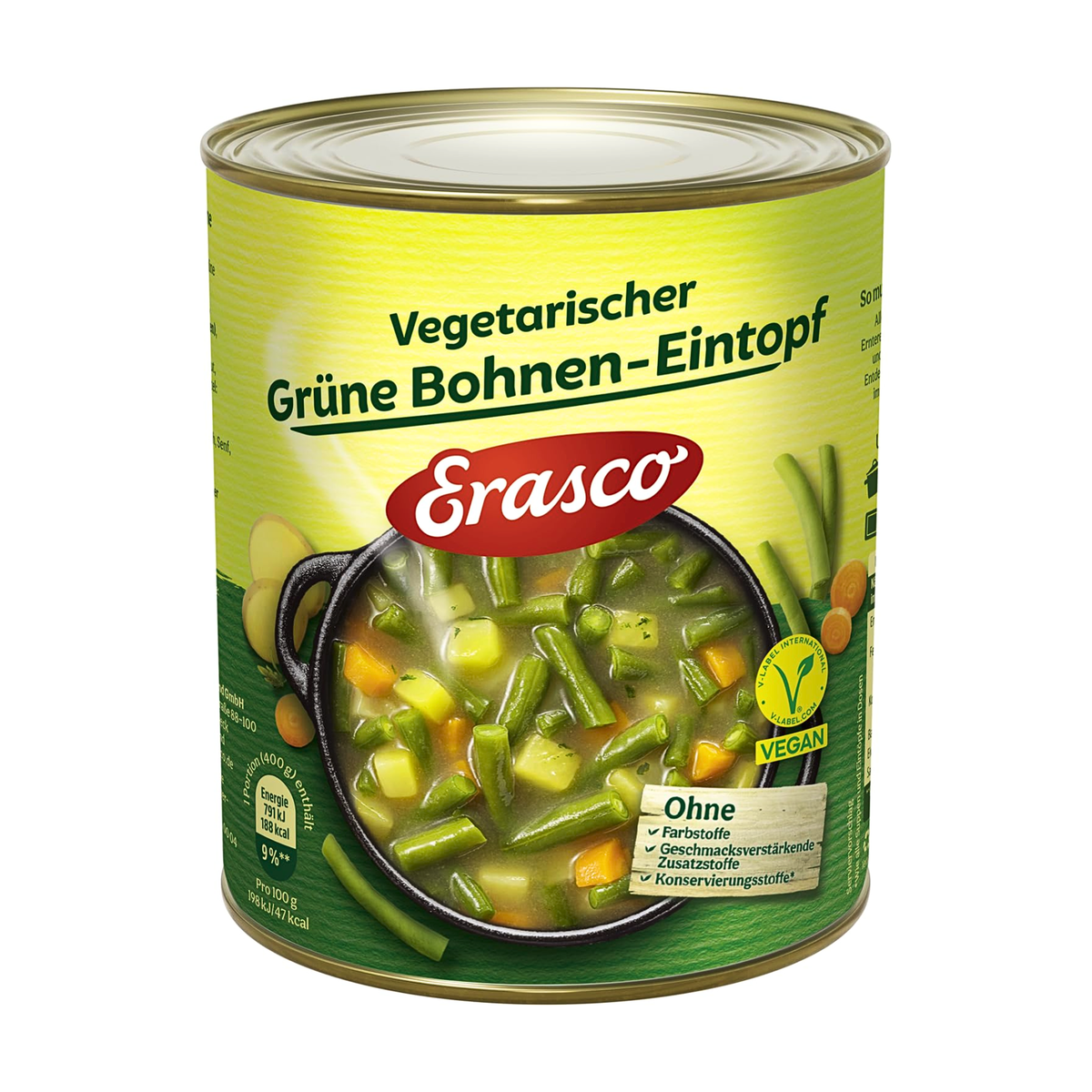 Erasco Grüne Bohnen Eintopf vegetarisch 800g