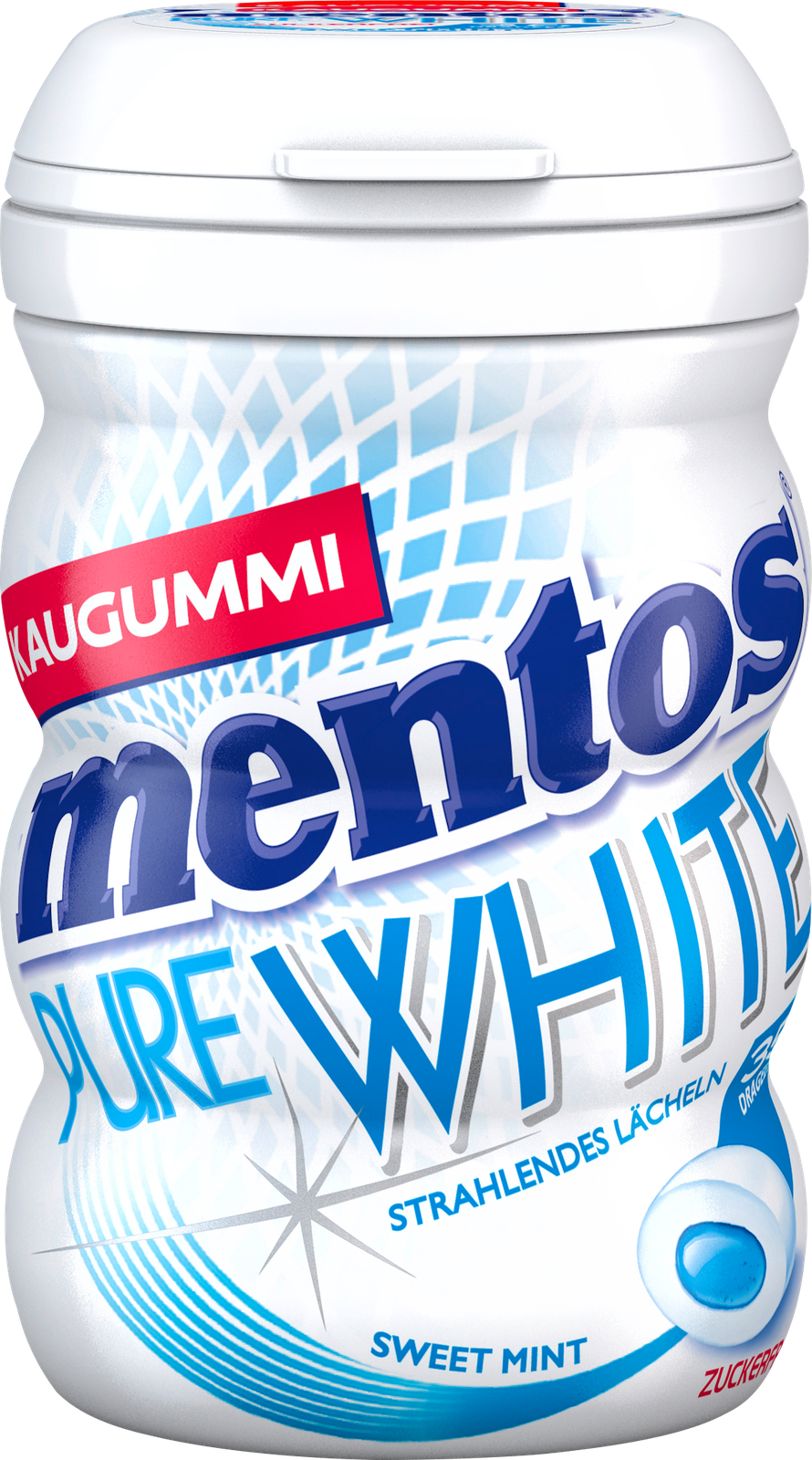 mentos Gum Pure White Sweet Mint 70g
