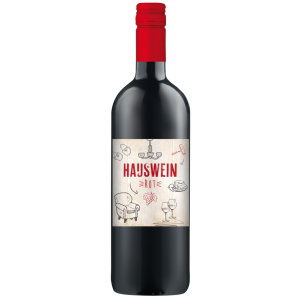 Hauswein Rot Pfalz QbA halbtrocken 1l