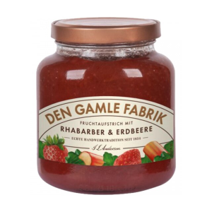Den Gamle Fabrik Fruchtaufstrich Rhabarber&Erdbeere 380g