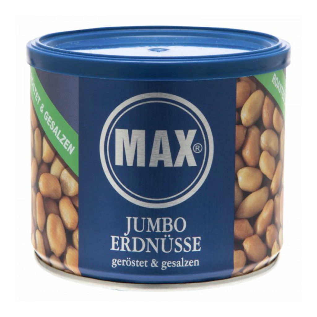 MAX Jumbo Erdnüsse geröstet&gesalzen 300g