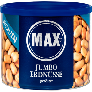 MAX Jumbo Erdnüsse geröstet 300g