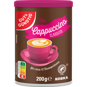 GUT&GÜNSTIG Cappuccino classico  200g