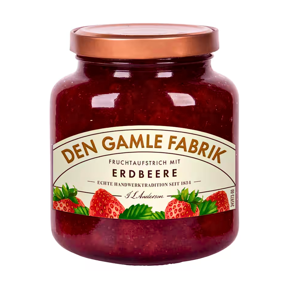 Den Gamle Fabrik Fruchtaufstrich Erdbeer 380g