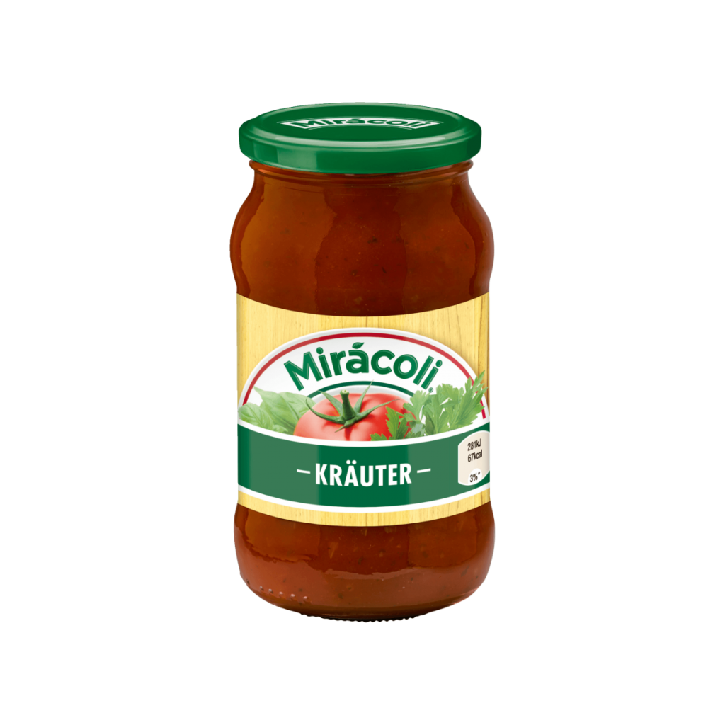 Miracoli Pasta Sauce Tomate Kräuter 400g