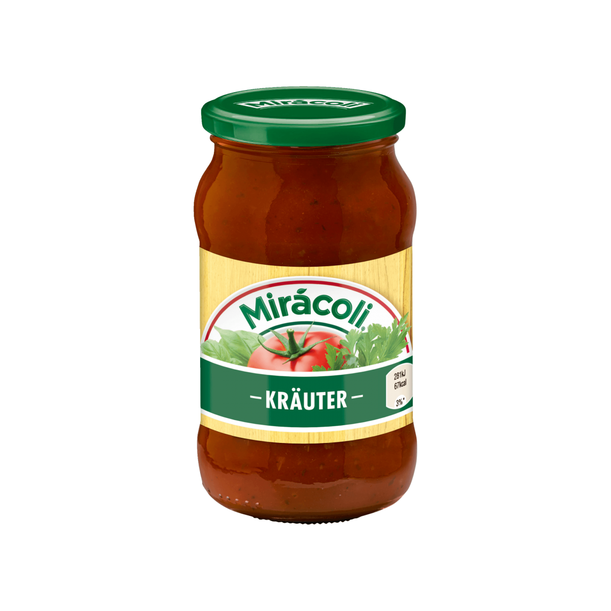 Miracoli Pasta Sauce Tomate Kräuter 400g