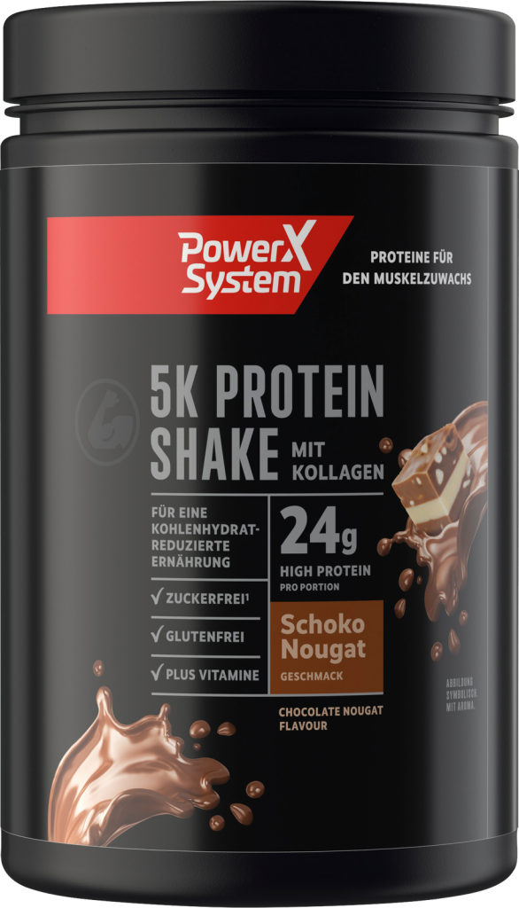 Power System Active Lifestyle 5K Protein Shake Schoko-Nougat 360g