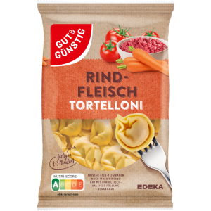 GUT&GÜNSTIG Frische Tortelloni mit Fleisch 400g