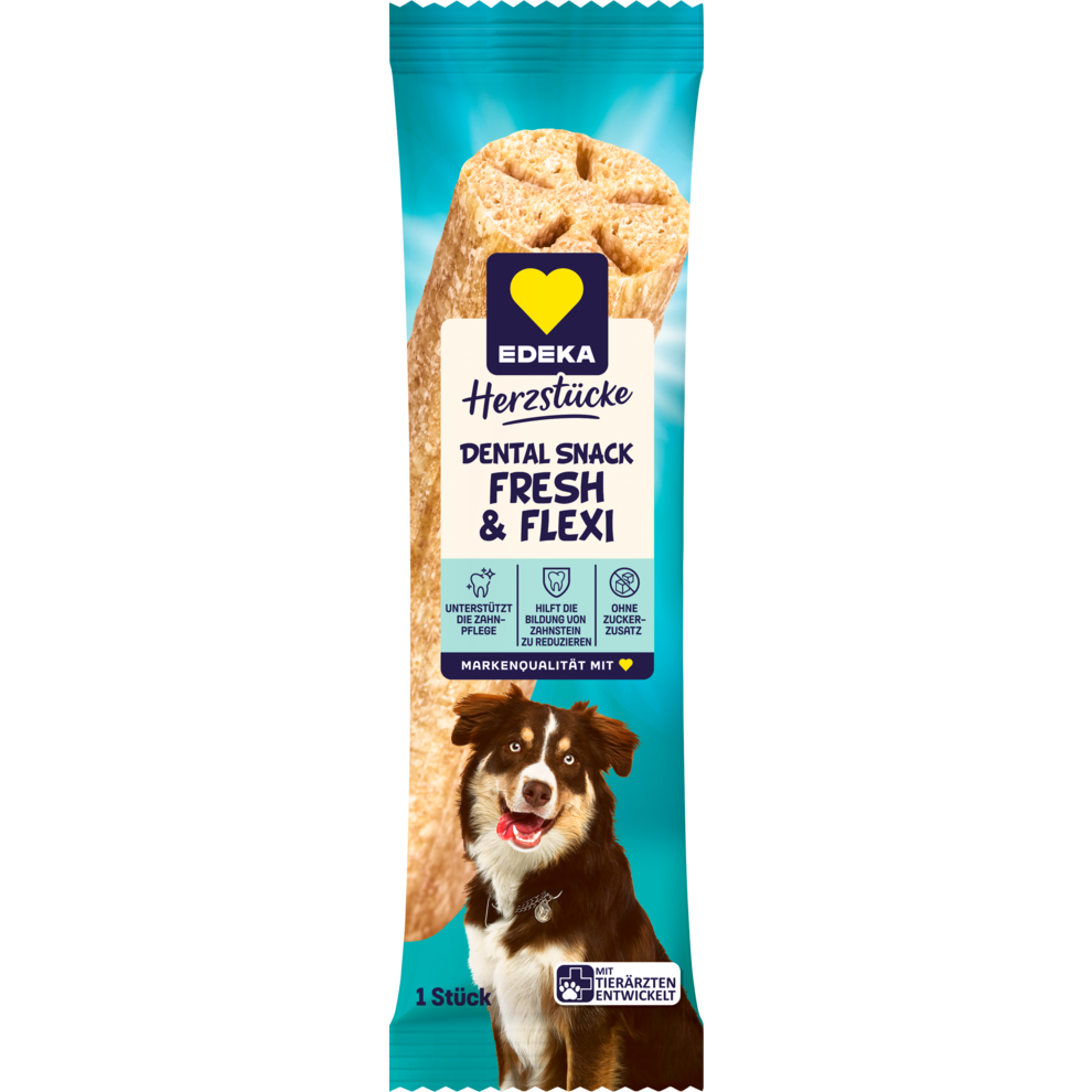 EDEKA Herzstücke Fresh&Flexi Dentalsnack 100g