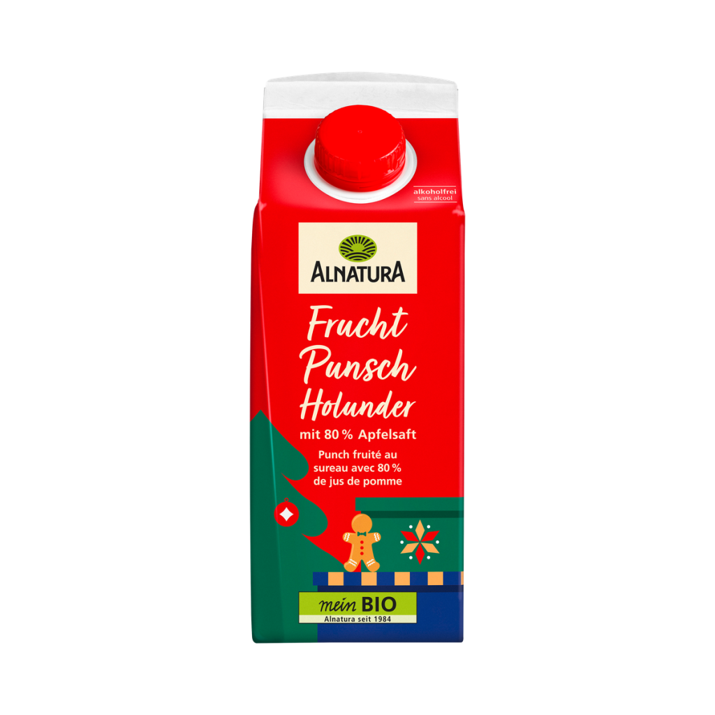 Bio Alnatura Frucht Punsch Holunder 0,75l