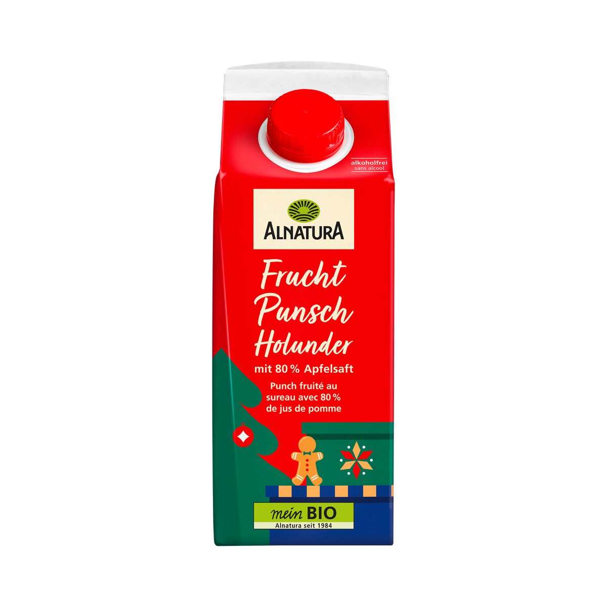 Bio Alnatura Frucht Punsch Holunder 0,75l