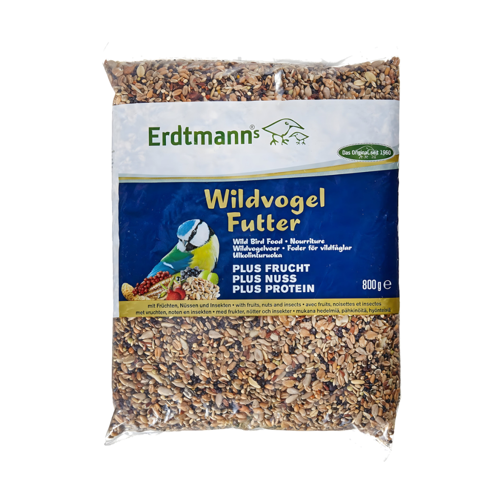 Erdtmanns Wildvogelfutter Plus 800g