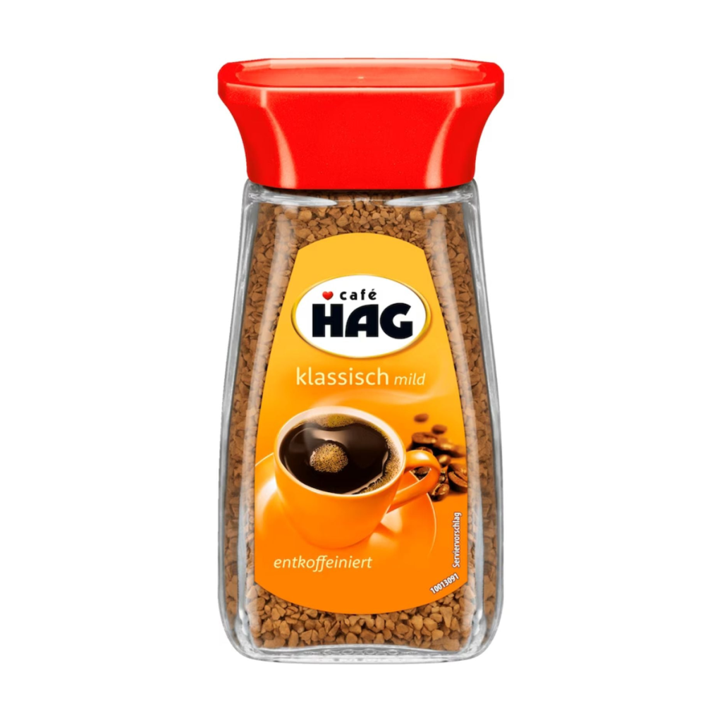 Cafe HAG löslicher Kaffee klassisch entkoffeiniert 100g