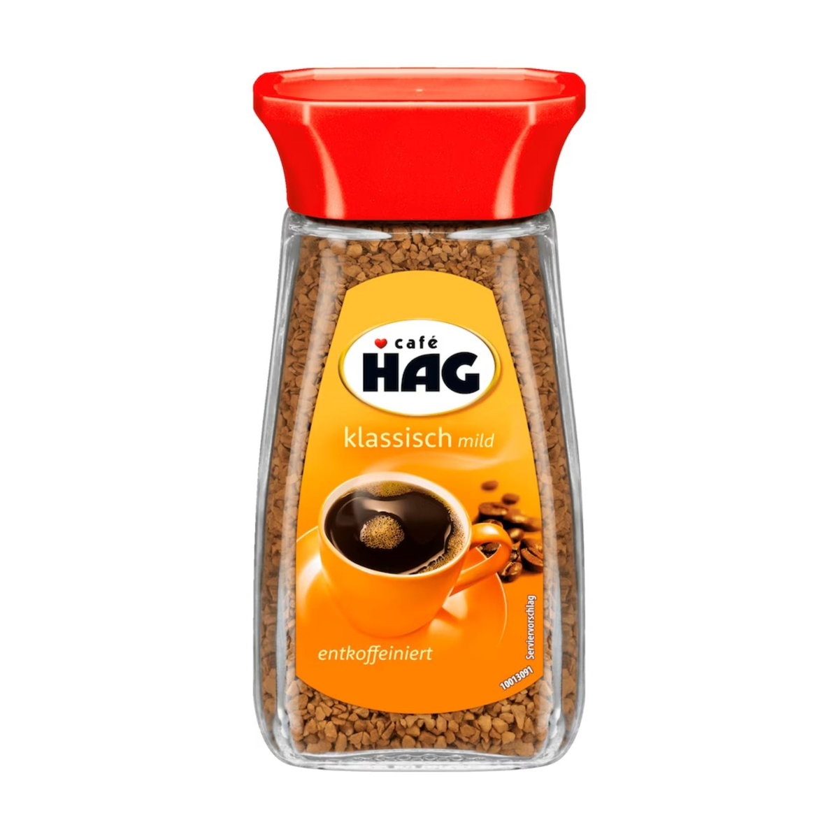 Cafe HAG löslicher Kaffee klassisch entkoffeiniert 100g