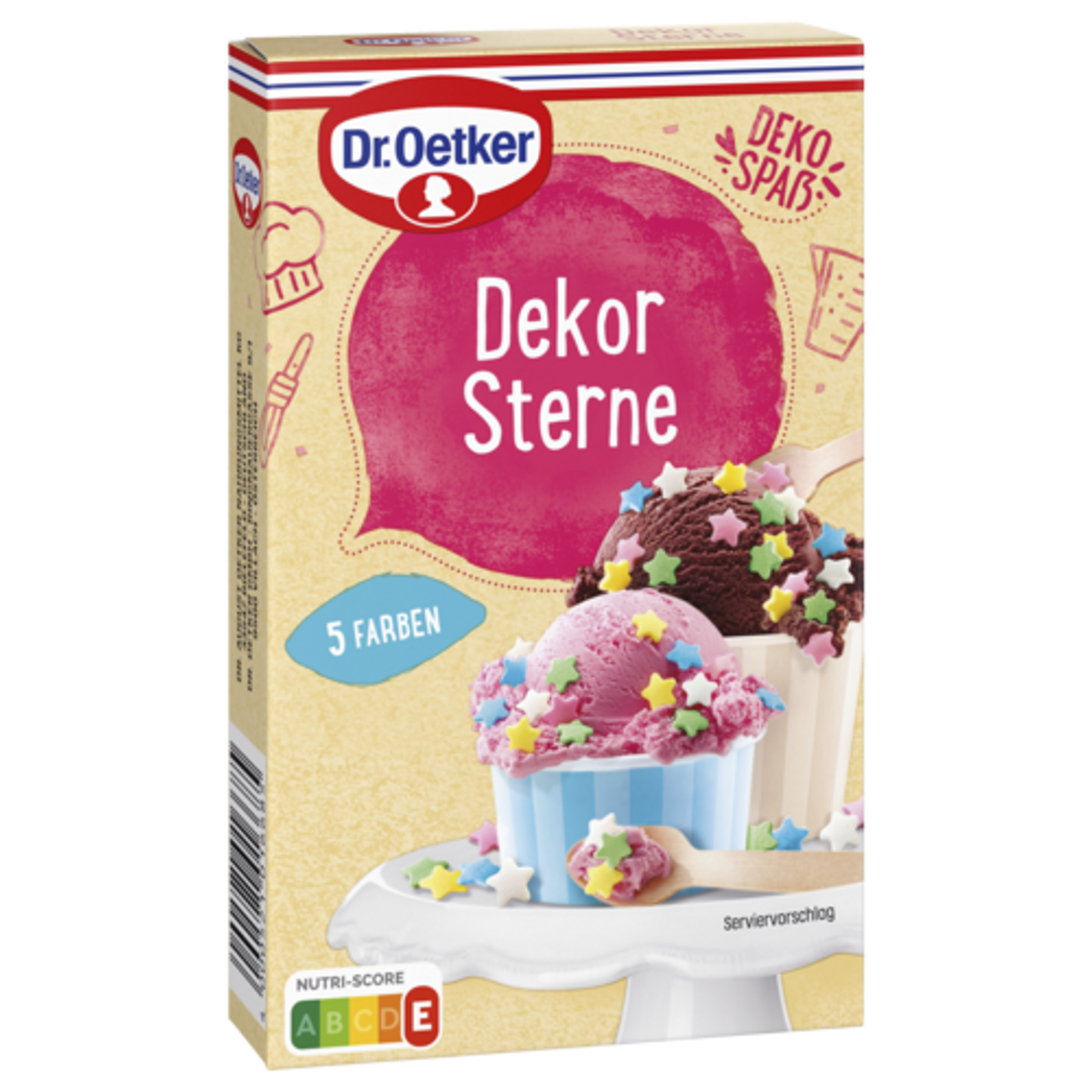 Dr.Oetker Dekor Sterne 60g