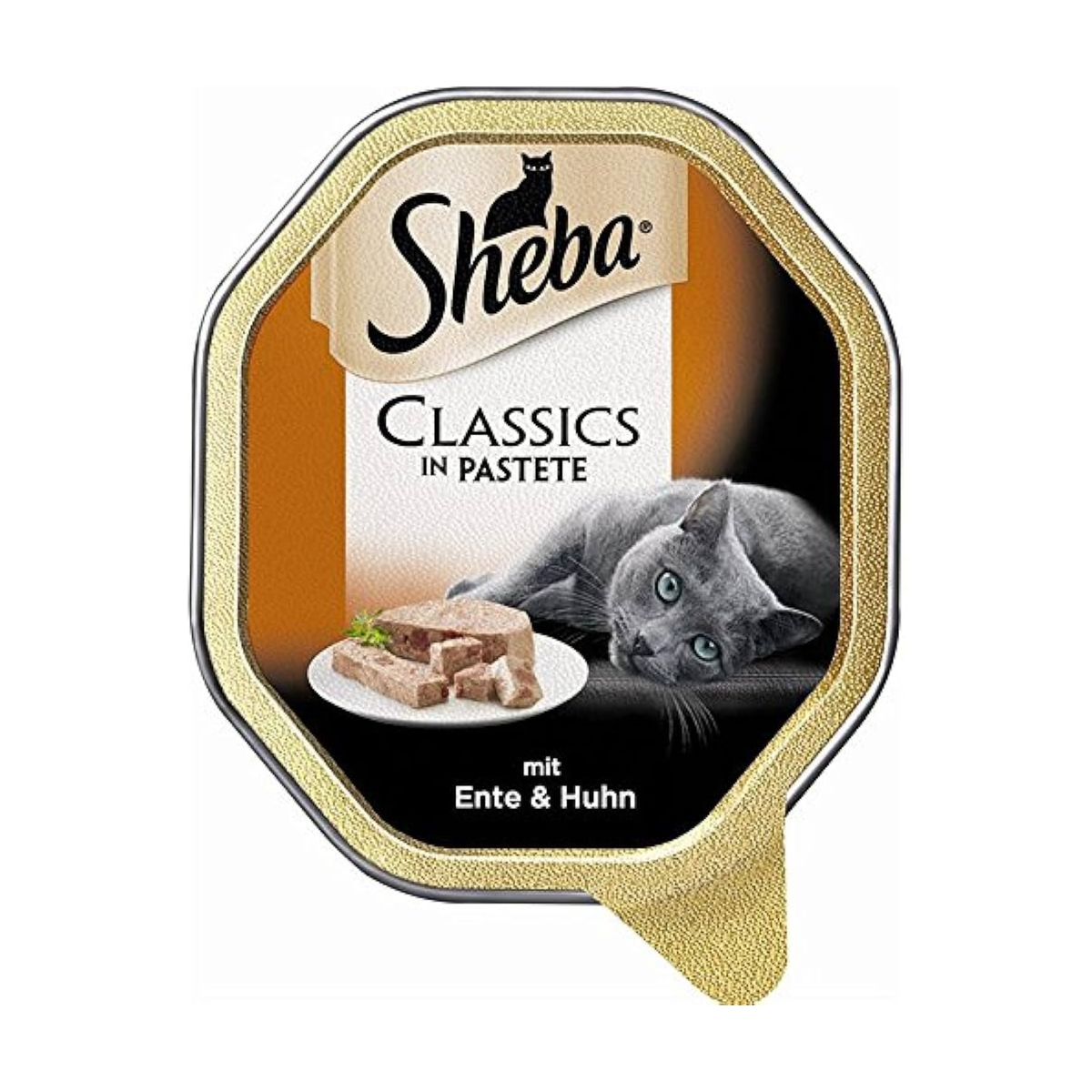 Sheba Classics mit Ente+Huhn 85g