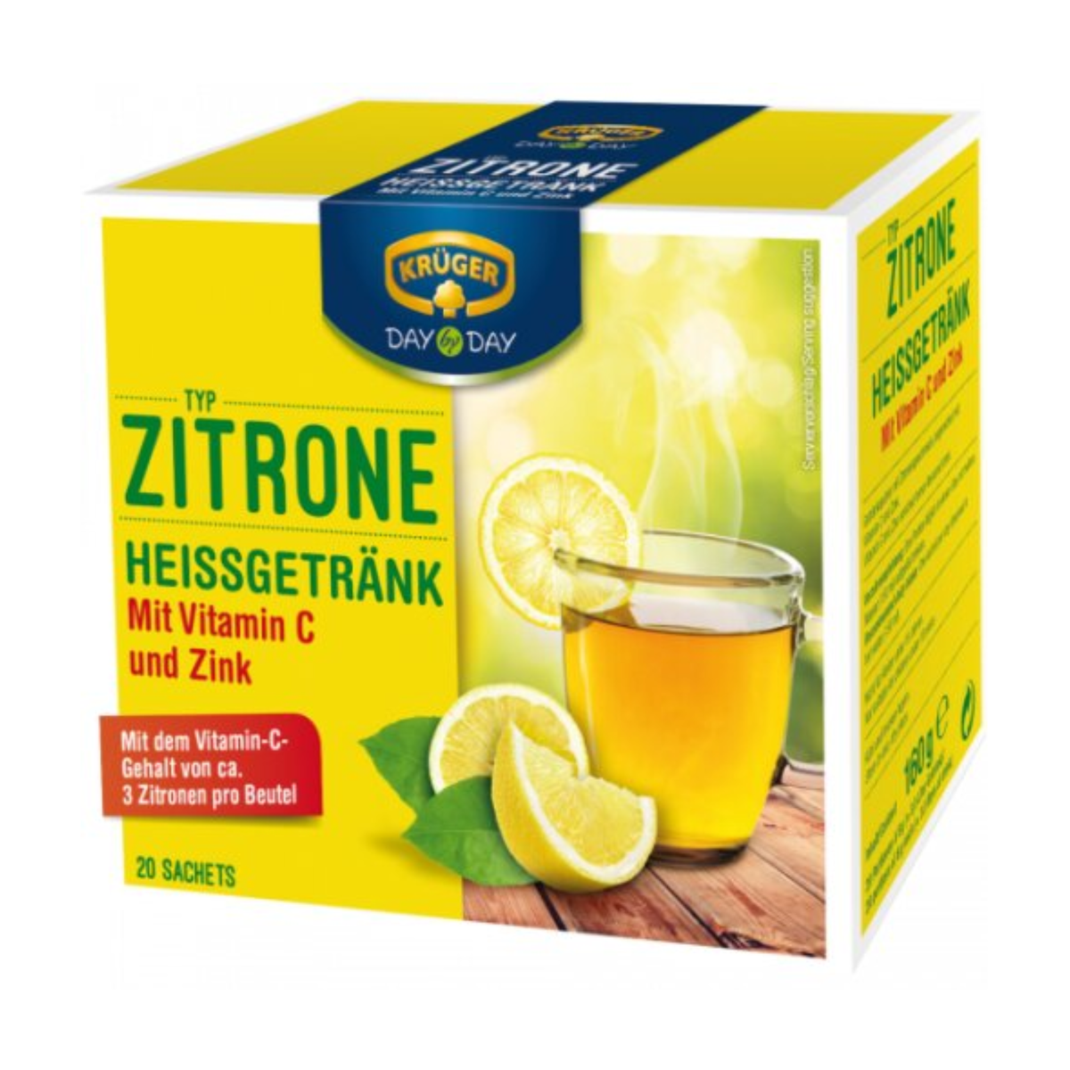 Krüger Heißgetränk Zitrone 20ST 160g