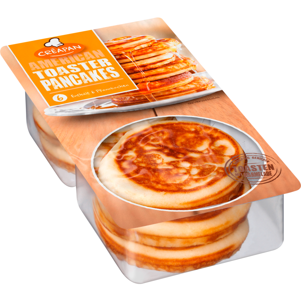 Creapan Pfannkuchen Amerikanischer Art 6ST 300g