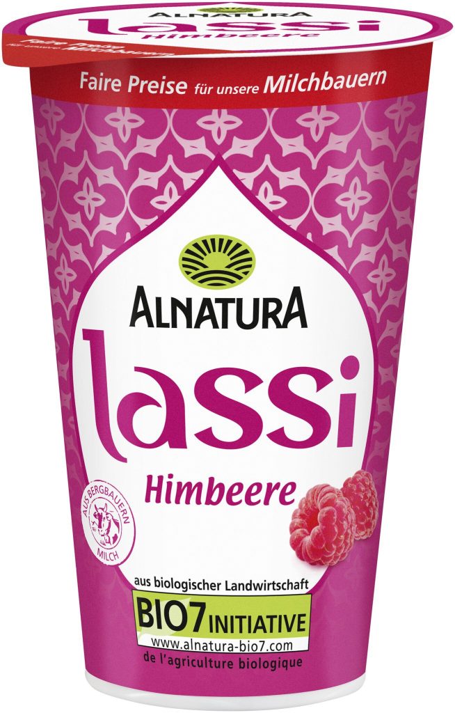 Bio Alnatura Himbeer-Lassi 3,6% 242g