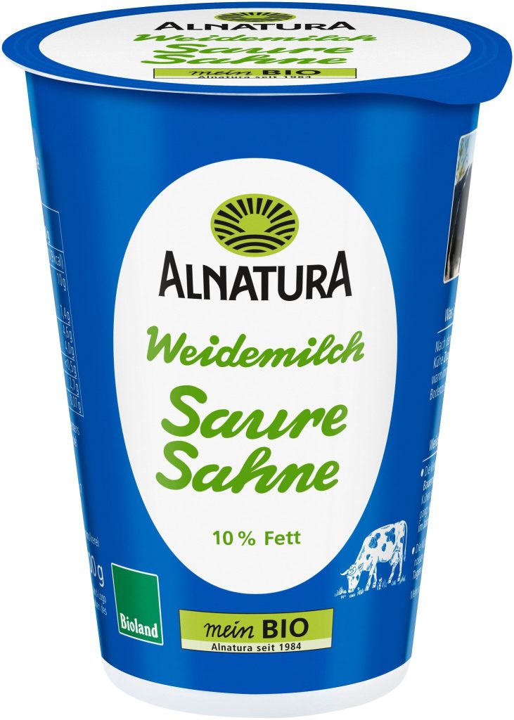 Bio Alnatura Saure Sahne Weidemilch 200g