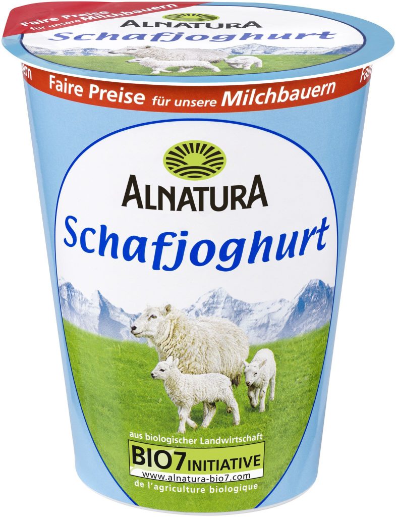 Bio Alnatura Schafjoghurt Natur 6% 400g