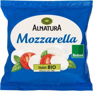 Bio Alnatura моцарелла 45% полножирный 200g