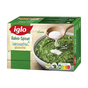 Iglo Rahm-Spinat lactosefrei 550g