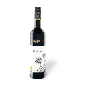 Bio Käfer Primitivo IGP trocken 0,75l