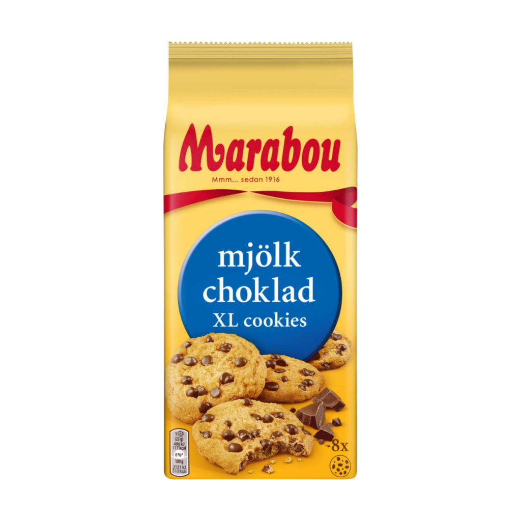 Marabou Cookies Milk Choko 184g