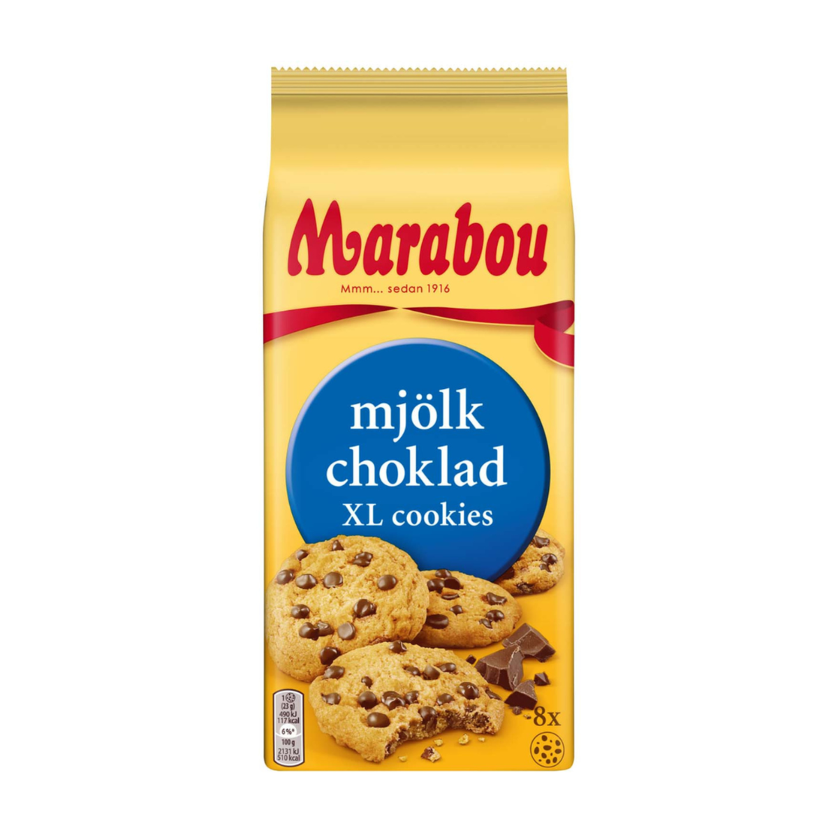Marabou Cookies Milk Choko 184g