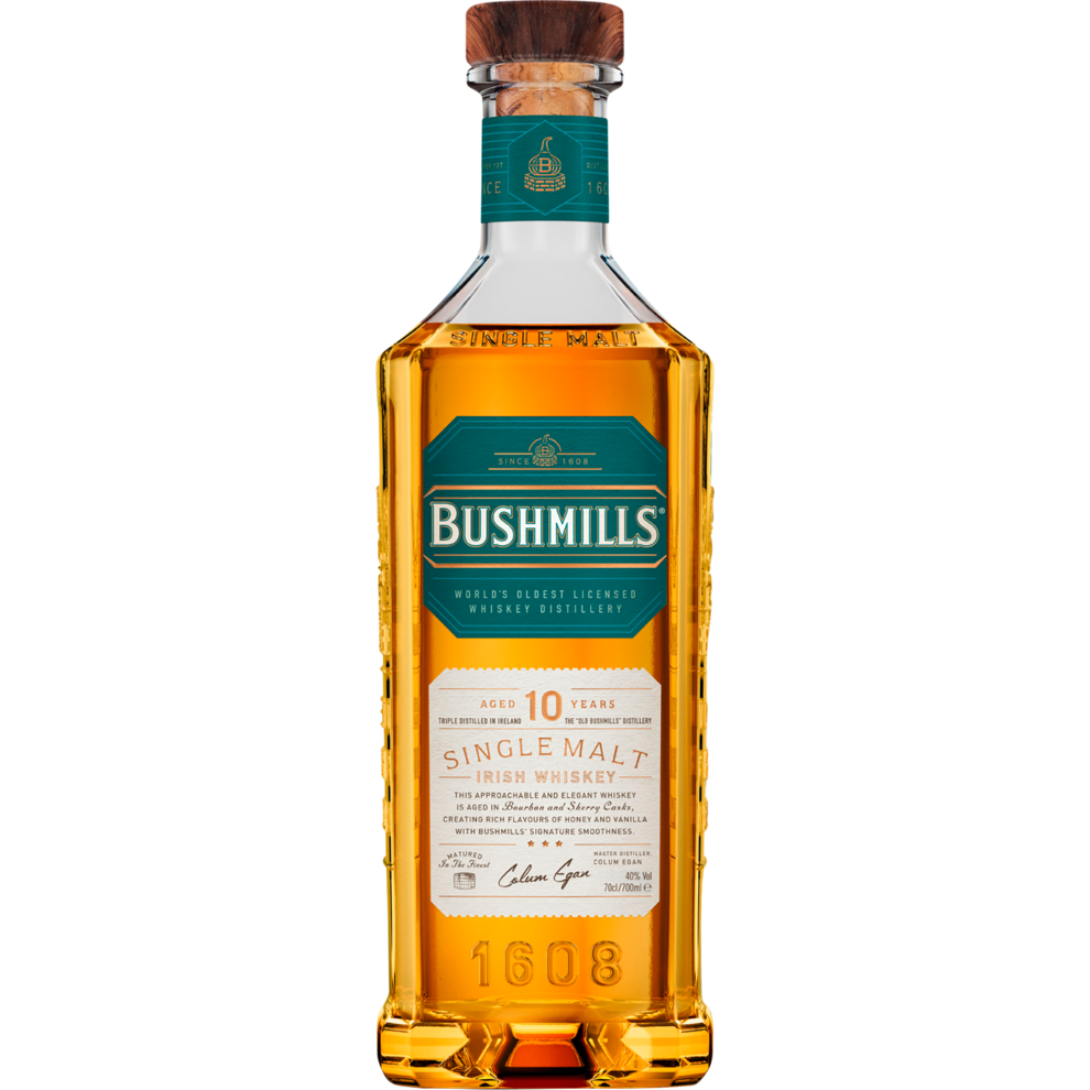 Bushmills Malt 10 Jahre Irish Whiskey 40% 0,7l GP