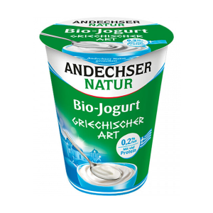 Bio Andechser Natur griechischer Art 0,2% 400g