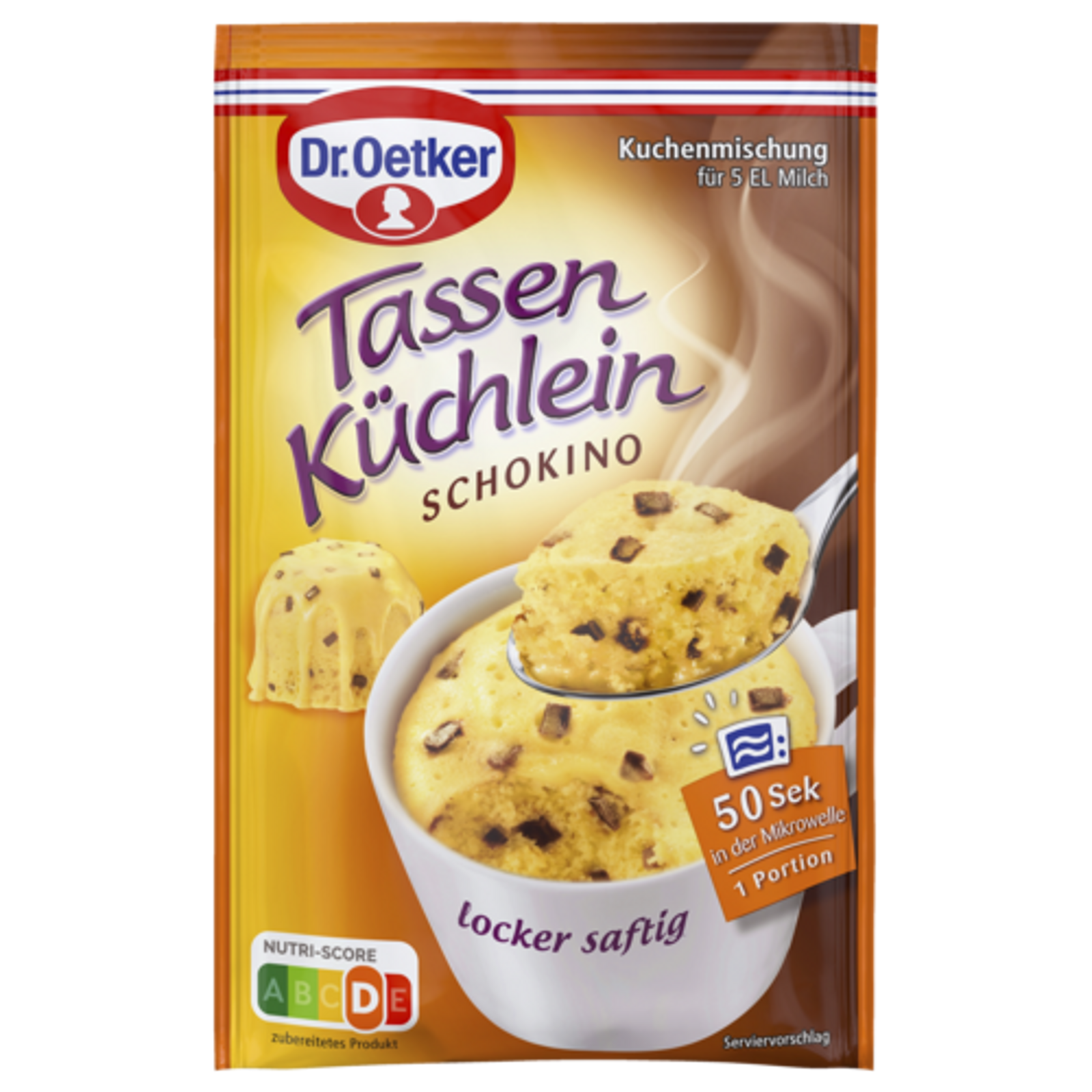 Dr.Oetker Tassenküchlein Schokino 50g