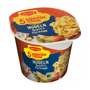Maggi 5 Minuten Terrine Nudeln Quattro Formaggi 58g