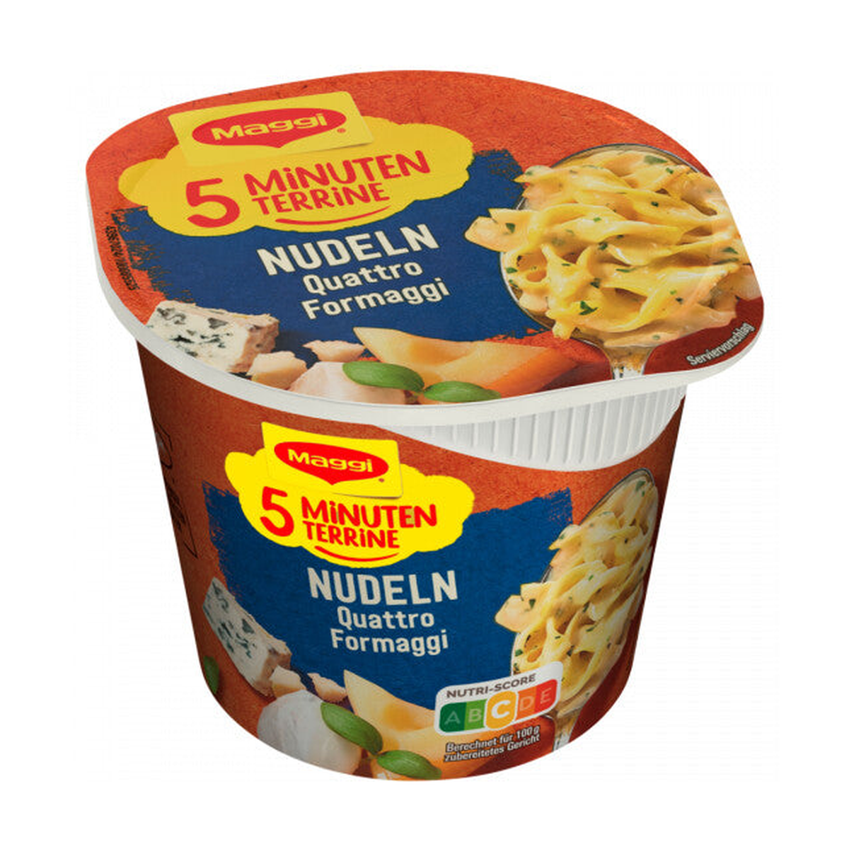 Maggi 5 Minuten Terrine Nudeln Quattro Formaggi 58g