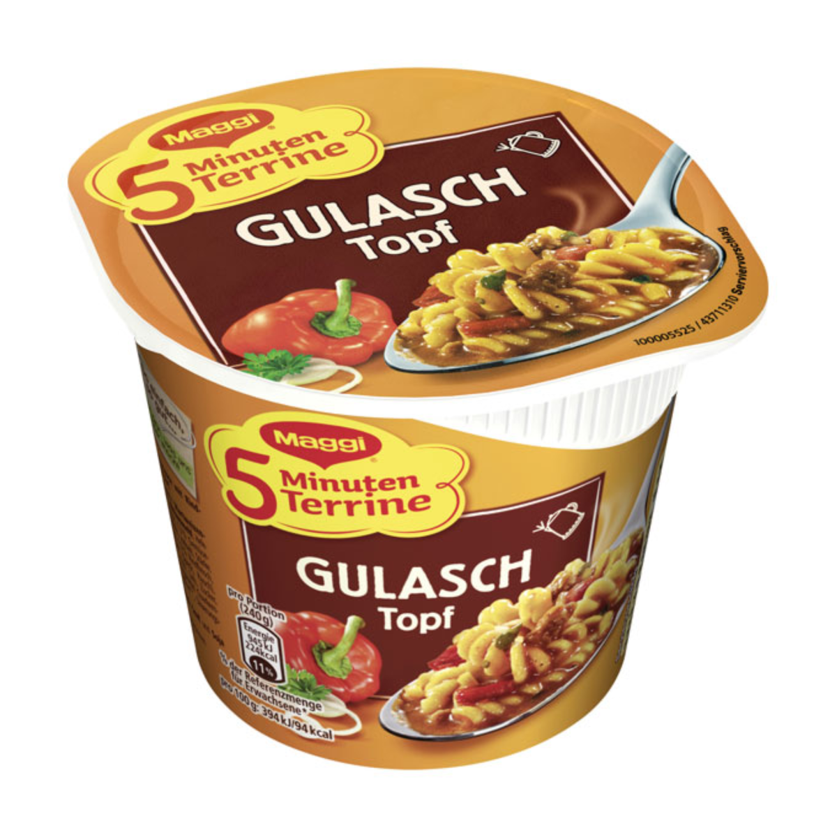 Maggi 5 Minuten Terrine Gulaschtopf 57g