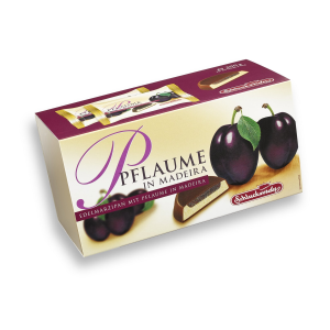Schluckwerder Edelmarzipantaler Pflaume in Madeira 210g