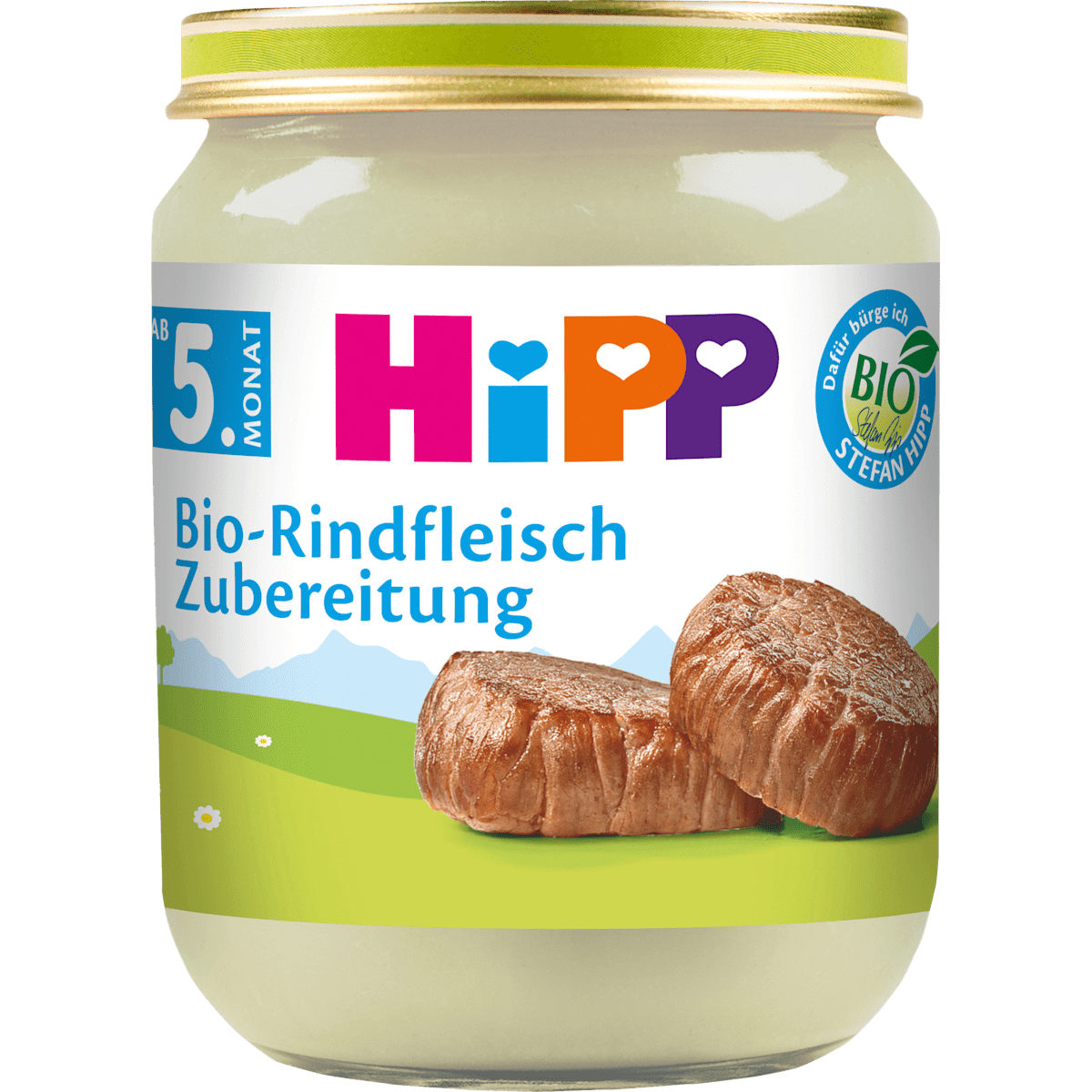 Bio Hipp Rindfleisch-Zubereitung ab 5.Monat 125g