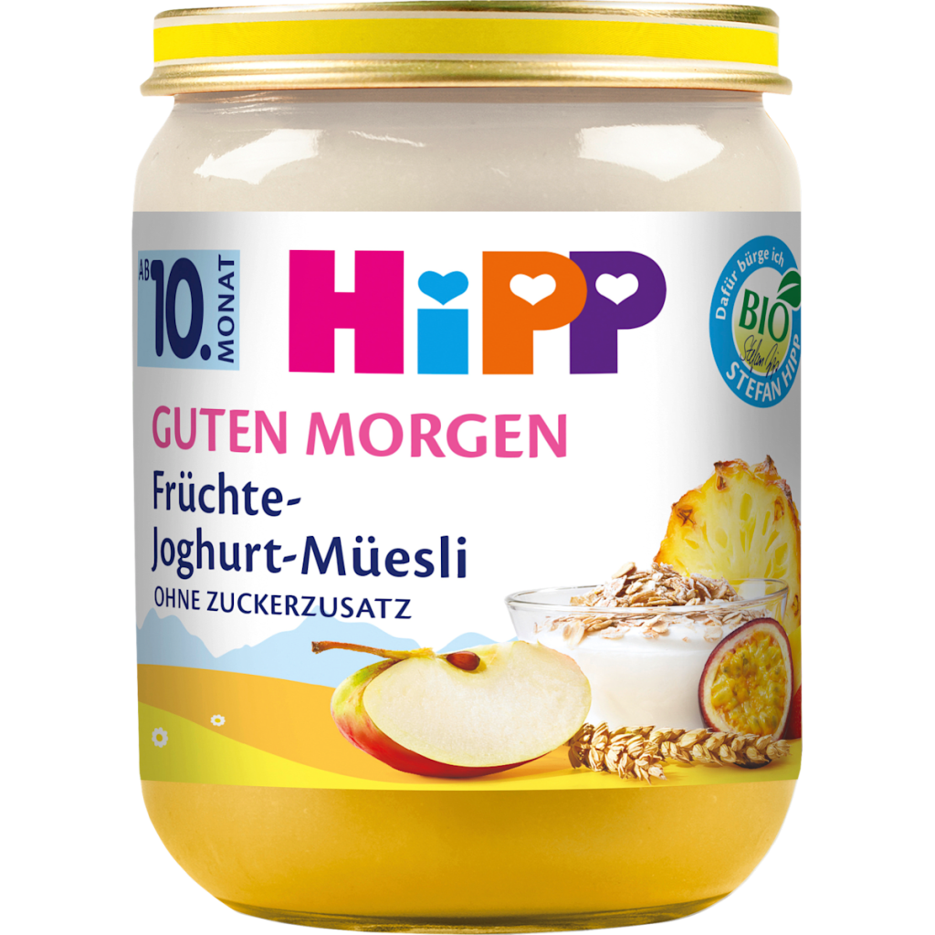 Bio Hipp Früchte-Joghurt-Müsli ohne Zuckerzusatz ab 10.Monat 160g