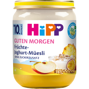 Bio Hipp Früchte-Joghurt-Müsli ohne Zuckerzusatz ab 10.Monat 160g