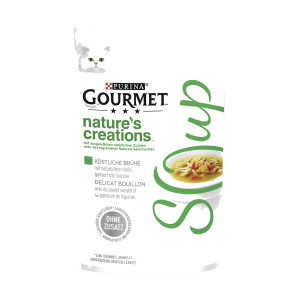 Gourmet Nature's Creations Soup Köstliche Brühe mit natürlichem Huhn 40g