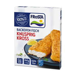 MSC Frosta Backofen Fisch Knusprig Kross 240g