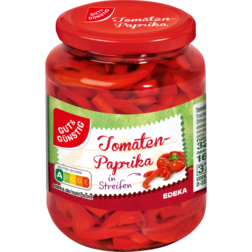 GUT&GÜNSTIG Tomatenpaprika 320g