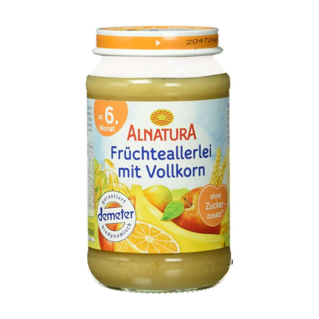 Demeter Alnatura Feines Fruchtallerlei nach dem 4.Monat 190g