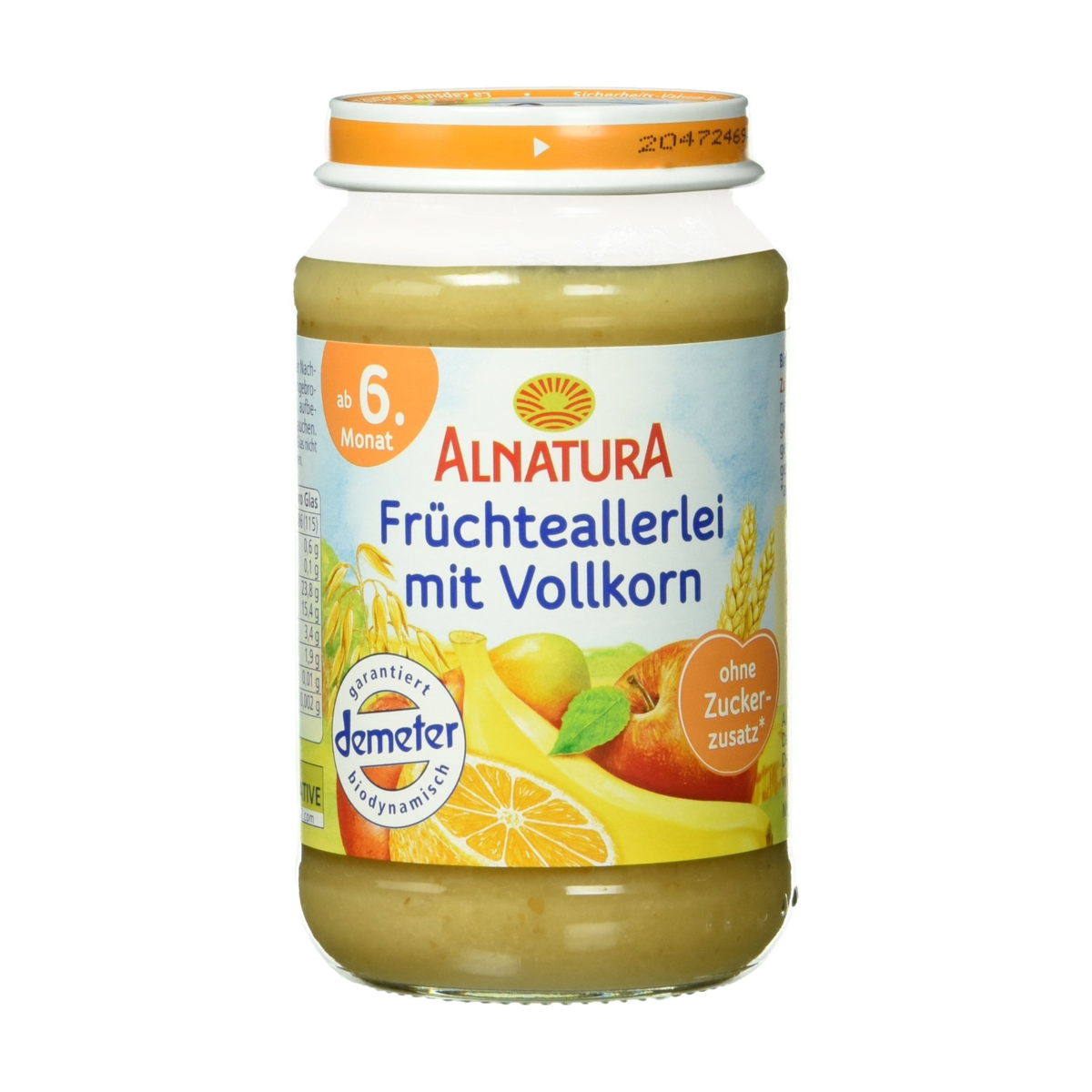 Demeter Alnatura Feines Fruchtallerlei nach dem 4.Monat 190g