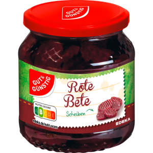 GUT&GÜNSTIG Rote Bete Scheiben 670g