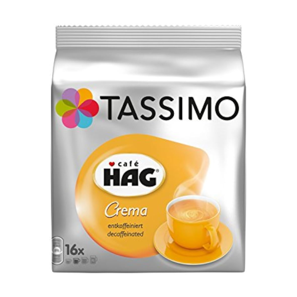 Tassimo Caffe Hag Crema entkoffeiniert 16ST 104g