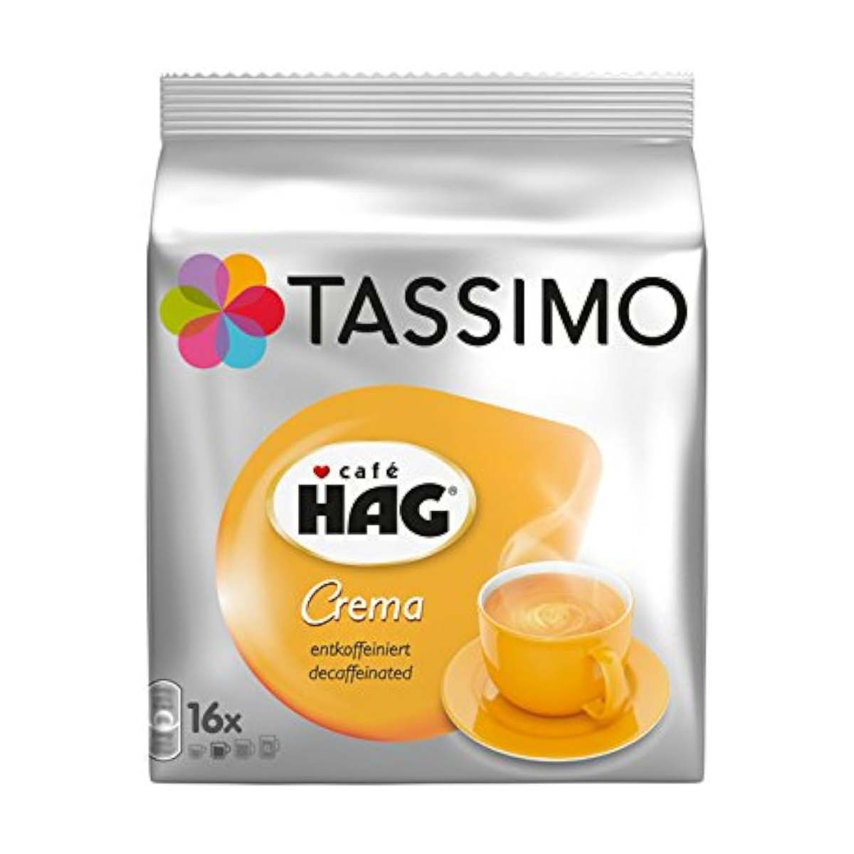 Tassimo Caffe Hag Crema entkoffeiniert 16ST 104g